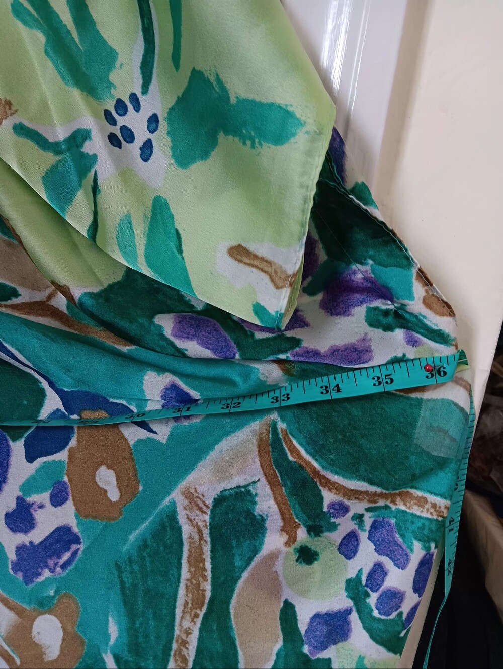 Hawaiian Holiday Green Kimono - Picture 9 of 13